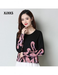 Pullovers Flamingo Pattern Print Sweater Pullover Women New 2019 Spring Jumper Vintage Thin Knitted Sweater Dropshipping - Bl...