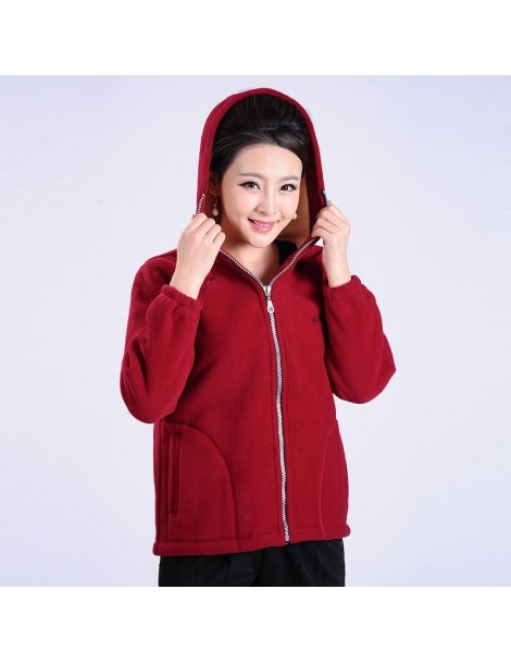 Hoodies & Sweatshirts New Plus Size 5XL Winter Thick Fleece Jackets 2019 Slim Hooded Women Jacket Plush Liner Warm Casual Sho...