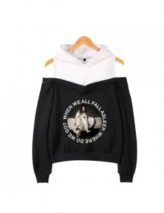 Hoodies & Sweatshirts Billie Eilish Basic High Street Streetwear Fashion off-shoulder Hoodies Sweatshirt Women Hip Hop Sexy H...