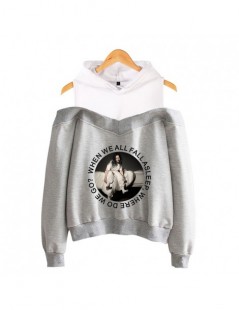 Hoodies & Sweatshirts Billie Eilish Basic High Street Streetwear Fashion off-shoulder Hoodies Sweatshirt Women Hip Hop Sexy H...