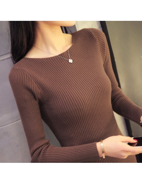 Pullovers 2019 Autumn winter cashmere sweater women fashion sexy big Slash neck women sweaters pullover warm Long sleeve Knit...