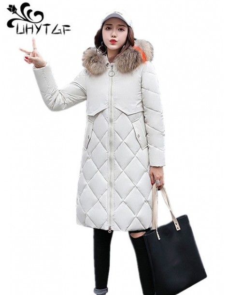 Parkas Female Jackets Parka Clothing Women Down Jacket Lady Big fur collar Jacket Korean Thick Plus size Winter Warm Coats X3...