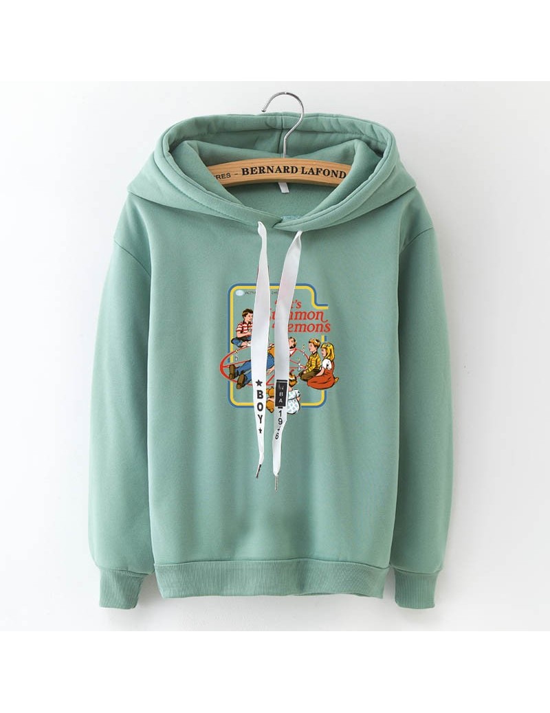 Hooded Funny Casual Sweatshirts Women S-3XL Loose O Neck Pullover ...