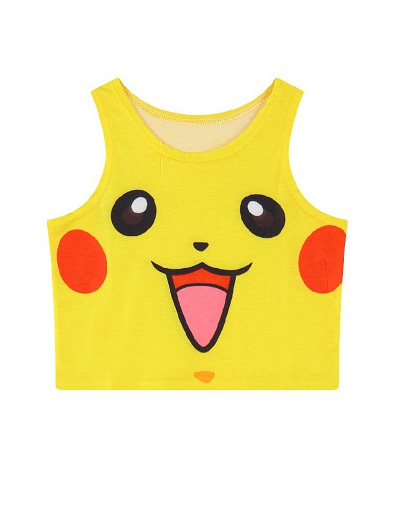 For Harajuku Sexy Girls Cosplay Costume Pokemon Go Pocket Monster Sailor Moon Crystal Crop Tops