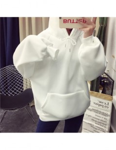 Hoodies & Sweatshirts 2018 winter Casual Fleece women Hoodies Sweatshirts long sleeve yellow girl Pullovers loose Hooded Fema...