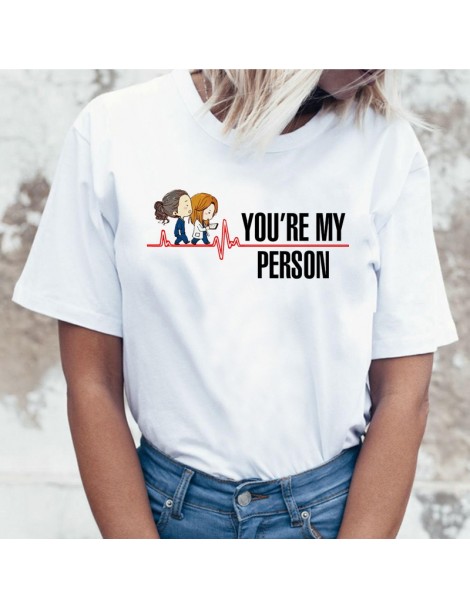 T-Shirts greys anatomy You're My Person top new t shirt women femme t-shirt korean style harajuku female ulzzang aesthetic te...