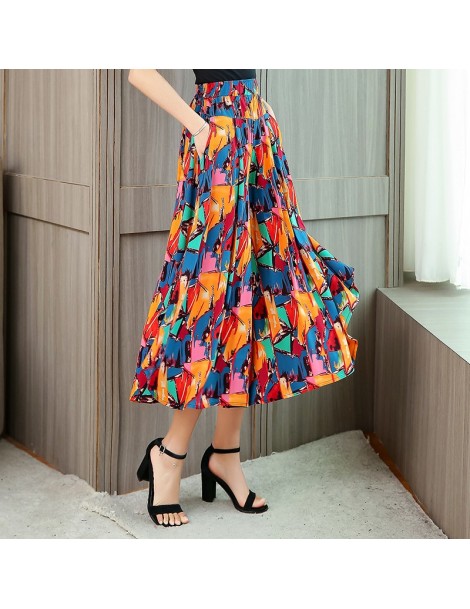 Pants & Capris Wide Leg Pants Women Summer 2019 casual print Streetwear High Waist Pants Casual Floral beach Trousers - Color...