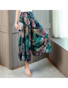 Pants & Capris Wide Leg Pants Women Summer 2019 casual print Streetwear High Waist Pants Casual Floral beach Trousers - Color...