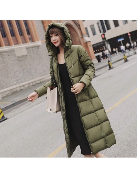 Parkas Plus Size 5XL 6XL Thicken Long Down Cotton Jacket Women Waterproof Slim Winter Jacket Women Hoodies Warm Winter Coat P...