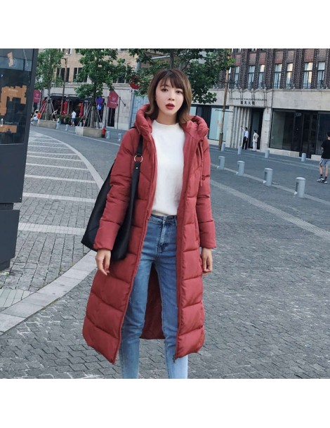 Parkas Plus Size 5XL 6XL Thicken Long Down Cotton Jacket Women Waterproof Slim Winter Jacket Women Hoodies Warm Winter Coat P...