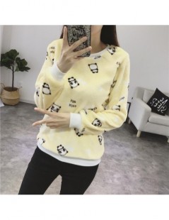 Hoodies & Sweatshirts 2018 Long Sleeve Harajuku Hoodies Kawaii Sweatshirt Women Clothes Cartoon Geometric Print Top Autumn Wi...