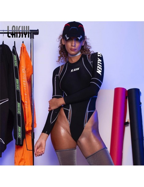 Bodysuits 2019 Fitness Clothing Women's Sports Suit Set Workout Gym Fitness Jumpsuit Bodysuit Gym Bodysuit - Dark-black - 4L3...