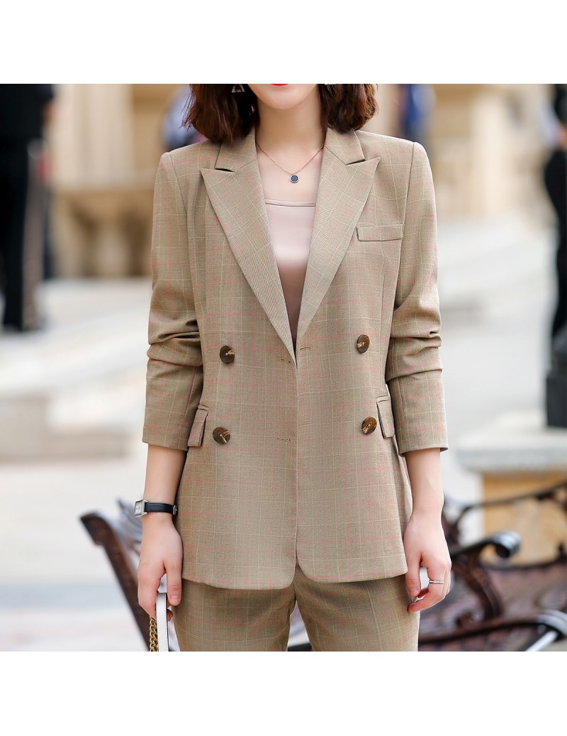 Elegant Long ladies blazer with buttons Women Solid Jacket of high ...