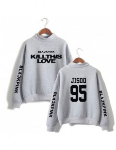 Hoodies & Sweatshirts Blackpink Kpop Lisa Turtleneck Sweatshirts Women/men Outwear Hip-Hop Blackpink Kill This Love Logo Hara...