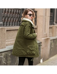 Parkas Winter Parkas Jacket Femme Plus Size 3XL Thick Coats Women Jacket Casual Coat Pockets Basic Casual Female Warm Coat Va...