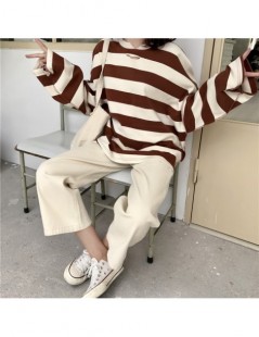 Jeans 2019 autumn women straight wide-legged jeans solid color wide leg female students preppy style button fly cotton linen ...