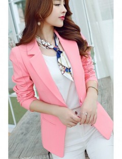 Blazers Women's jacket 2019 new autumn Korean women's jacket fashion large size Slim short long sleeve small suit - 1 - 4E416...