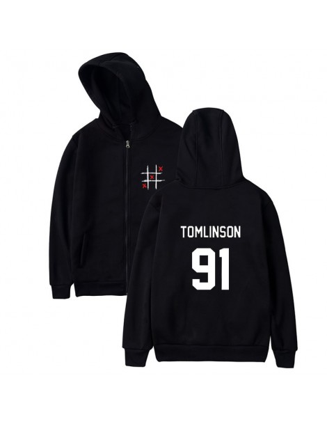 Hoodies & Sweatshirts Louis Tomlinson Hoodies Women Men Casual Long Sleeve Zipper Sweatshirt Streetwear Tracksuit Moletom Aut...