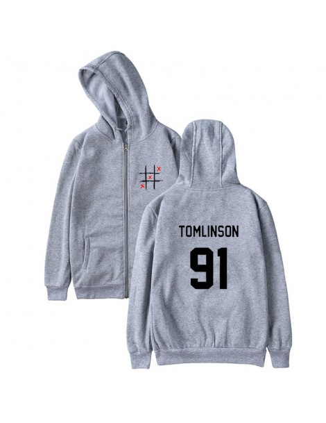 Hoodies & Sweatshirts Louis Tomlinson Hoodies Women Men Casual Long Sleeve Zipper Sweatshirt Streetwear Tracksuit Moletom Aut...