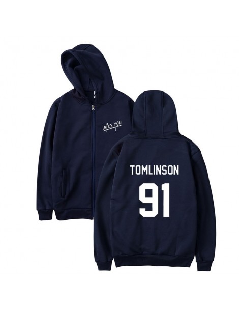 Hoodies & Sweatshirts Louis Tomlinson Hoodies Women Men Casual Long Sleeve Zipper Sweatshirt Streetwear Tracksuit Moletom Aut...