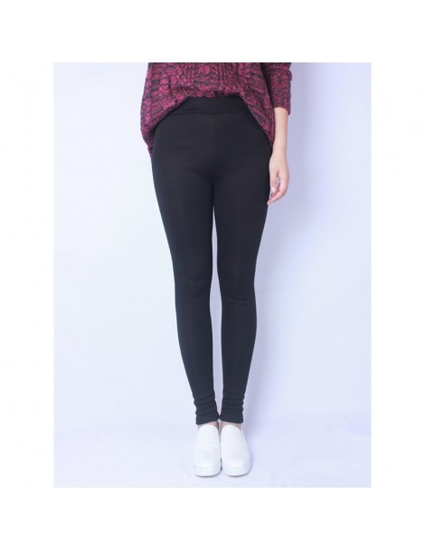 Leggings XL-6XL Autumn Winter New Women Casual Fashion Sexy Slim Stretch Thick Warm Fleece Leggings Pants High Quality Plus S...