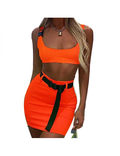 Women's Sets 2019 Summer New Women Sets 2 PCS Tracksuit Fashion Autumn Sport Suit Women Sexy Clothing Ladies Vest Crop Top Sh...