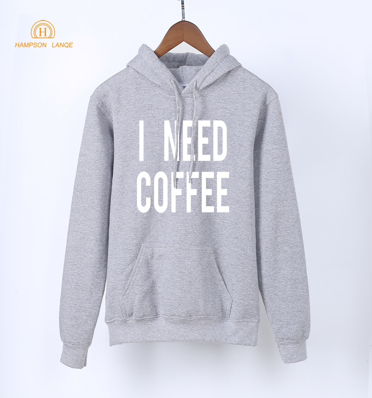 I Need Coffee Funny Adult Hoodies 2019 New Style Spring Autumn Women's ...
