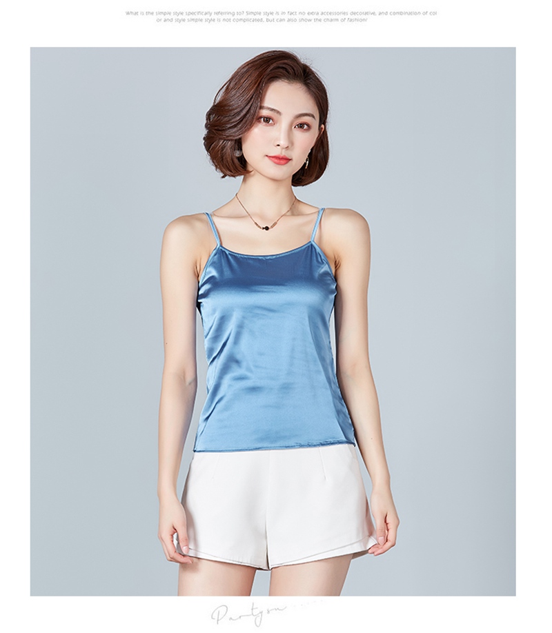New Women Camis Summer tank tops Sleeveless solid color office lady ...